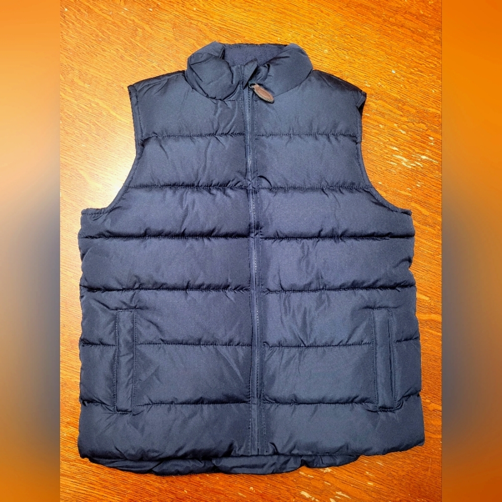 Gymboree Navy Boys Puffer Vest Size 8
